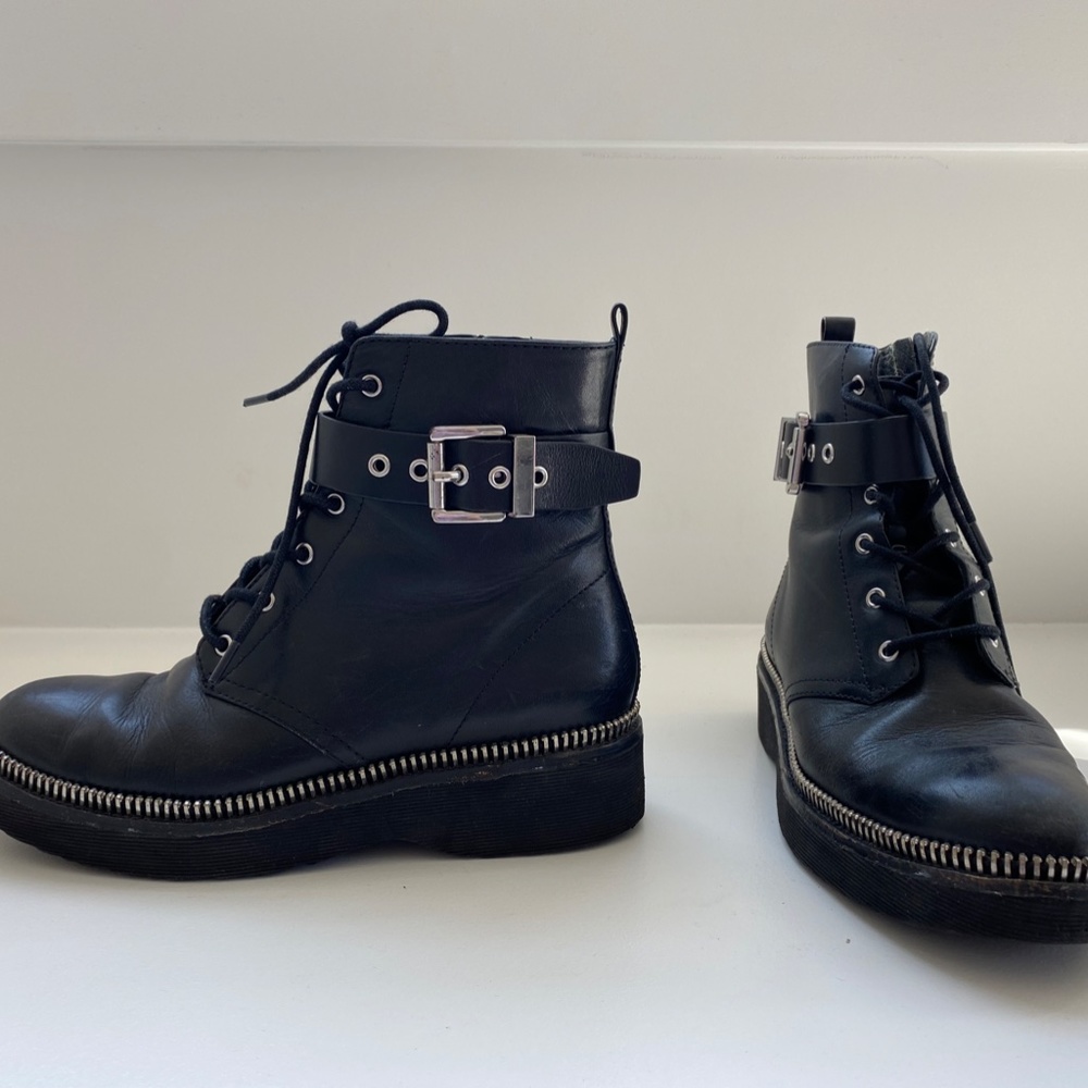 Micheal Kors Combat Boots 6